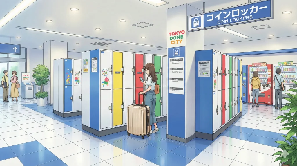 東京ドーム コインロッカー&荷物預かり完全ガイド