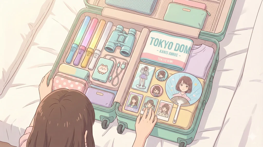 ライブ遠征 持ち物チェックリスト