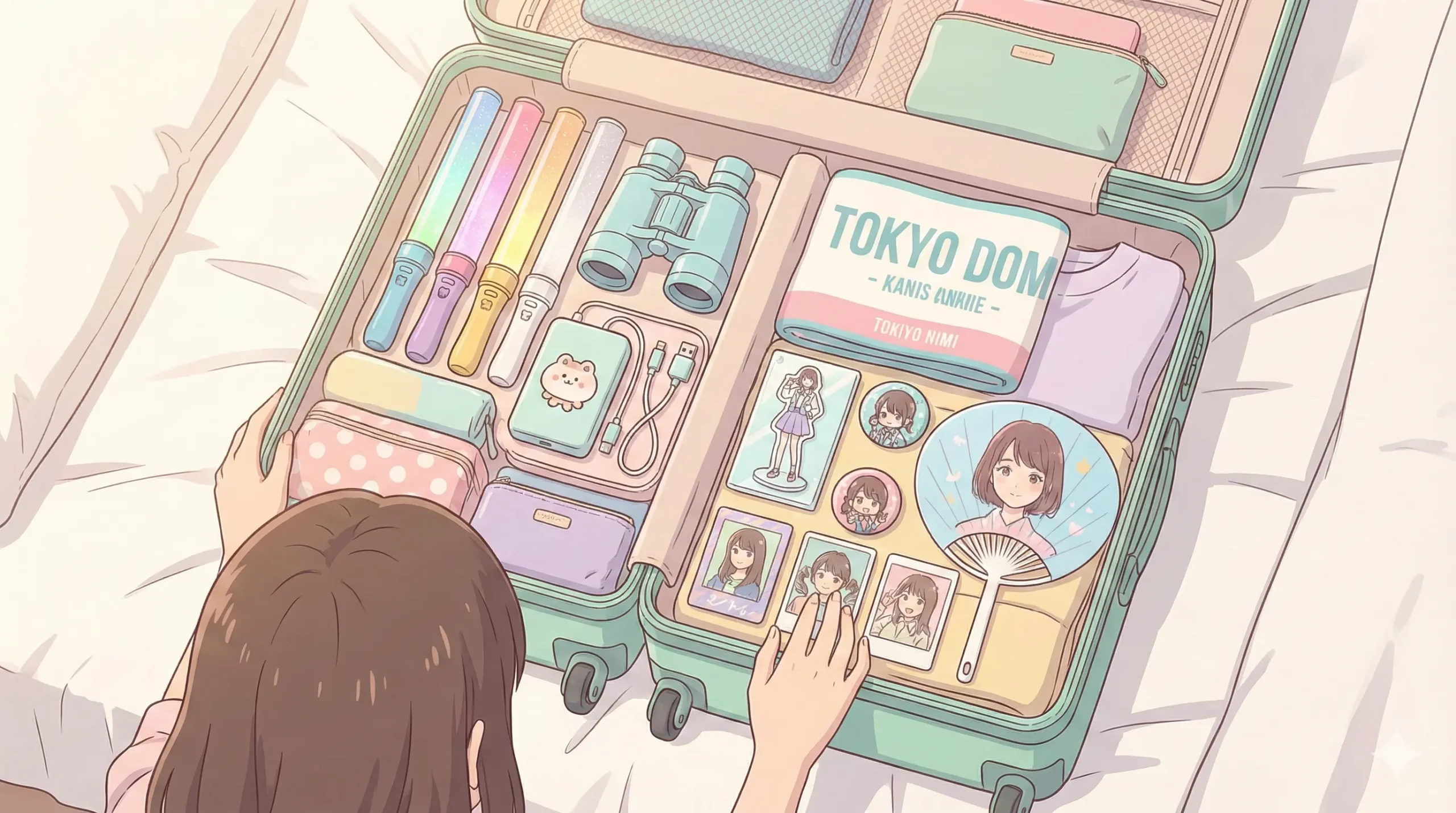 ライブ遠征 持ち物チェックリスト