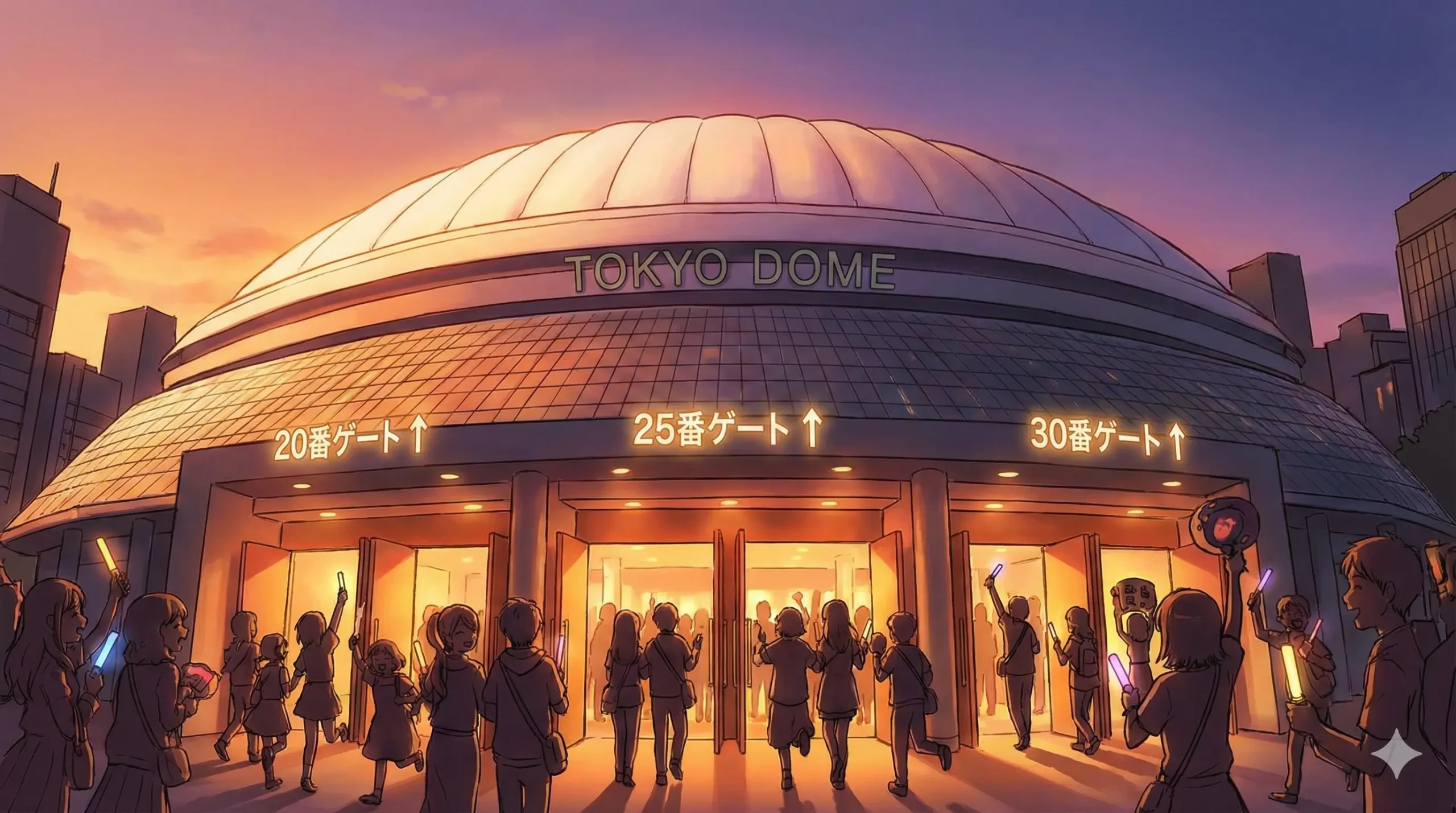 東京ドーム ゲート別アクセスガイド